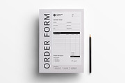 Corporate Order Form Design, a Flyer Template by afsar.hossain (Thumbnail 2 of 2)