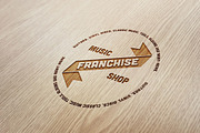 11 Hipster Badge Logos, a Branding & Logo Template by Xelm (Thumbnail 4 of 11)