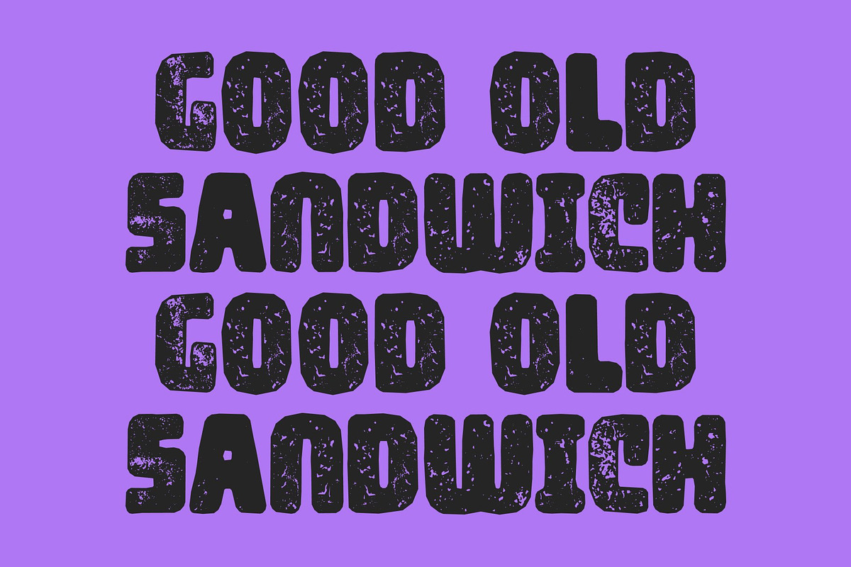 CS Cybera Stamp, a Sans Serif Font by Craft Supply Co. (Photo 2 of 8)