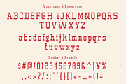 Dusty Western Font, a Slab Serif Font by Meow Creation (Thumbnail 2 of 10)