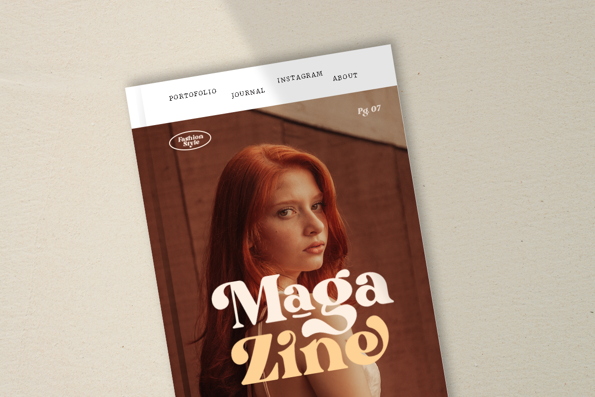 Bright - Modern Retro (New Update!), a Serif Font by Dharmas Foundry (Photo 3 of 16)
