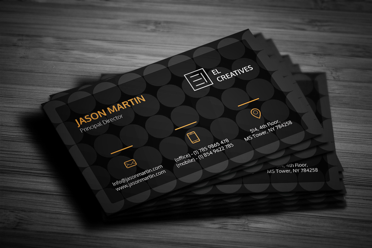 Creative Business Card, a Business Card Template by bouncy (Photo 3 of 3)