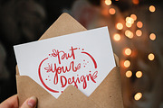 6 postcard and invitation mock ups, a Print Template by Marie Smth (Thumbnail 6 of 7)