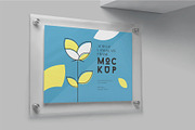 Landscape A3 Acrylic Frame Mockups, an Advertising Mockup by megostudi0 (Thumbnail 5 of 5)