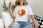 Thanksgiving Turkey PNG, Fall, an Illustration by SharpMarketplace (Thumbnail 6 of 9)