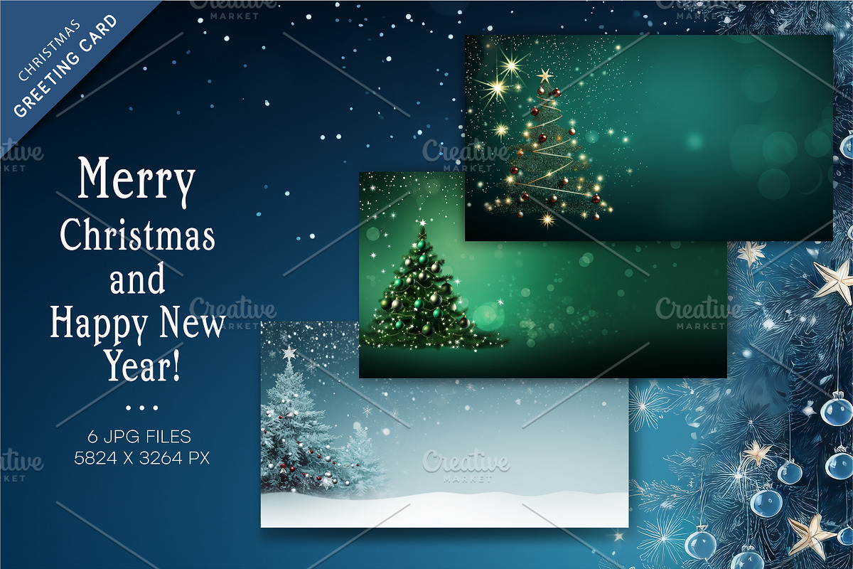 Background with Christmas tree., a Decorative Illustration by KENO Mascots (Photo 1 of 4)