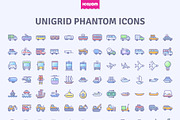 3552 Unigrid Phantom icons, an Icon by Icojam store (Thumbnail 4 of 14)