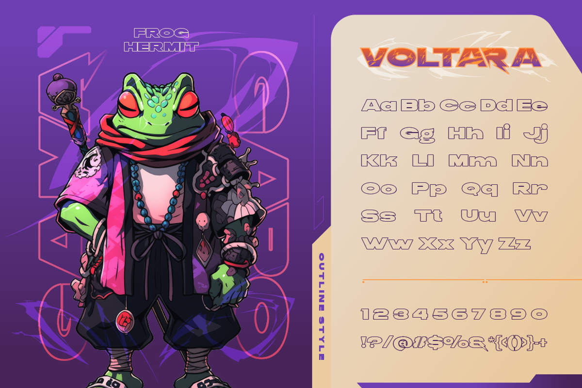 Voltara, a Serif Font by Burntilldead (Photo 12 of 18)