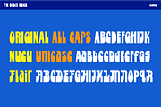 PM Orbit Nostalgic 70s Font, a Sans Serif Font by Paper Moon Graphic Supply (Thumbnail 5 of 7)