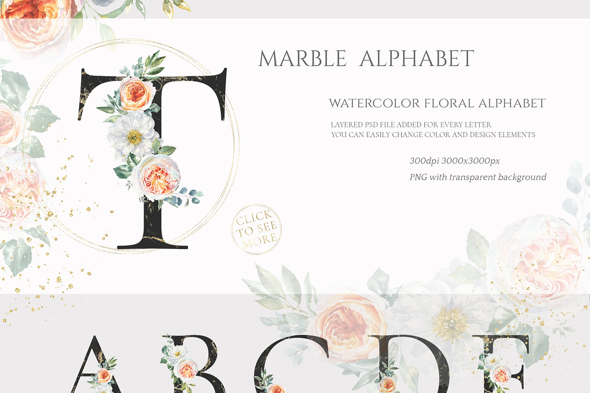 Watercolor Botanical Florals, a Decorative Illustration by Catherine Wheel (Photo 17 of 43)