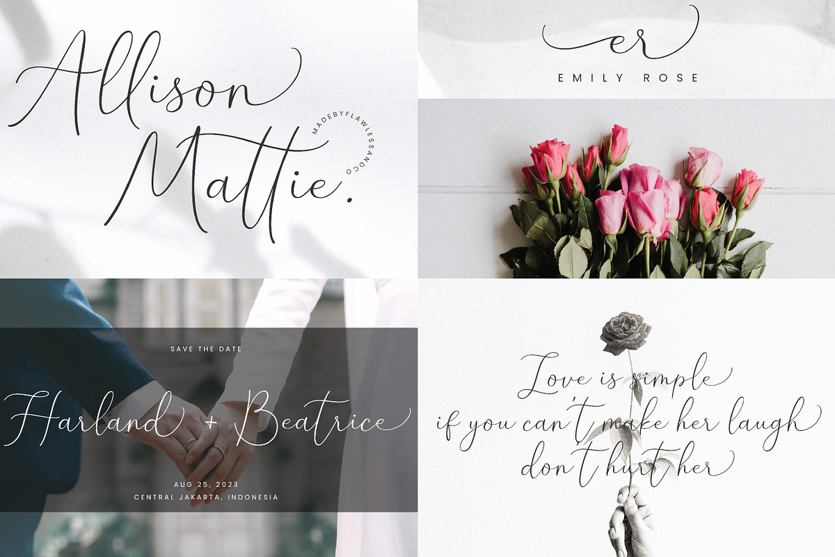 Modern Script Font Bundle, a Script Font by Flawless And Co (Photo 11 of 11)