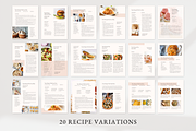 Aesthetic Pink Cook Book Template, a Magazine Template by ShopRShop (Thumbnail 3 of 10)
