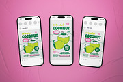 World Coconut Day Flyer Set, a Flyer Template by The Good Store (Thumbnail 2 of 2)