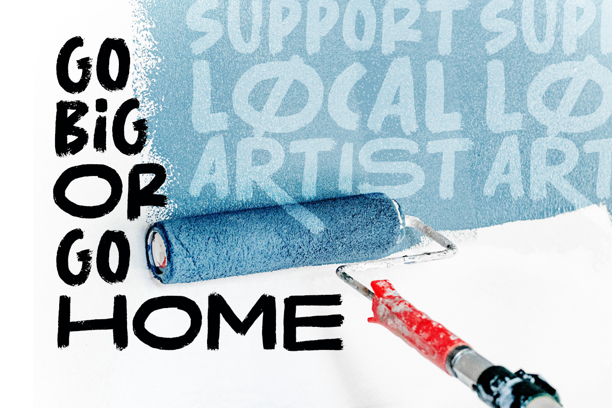 Roller Cores - Paint Roller Typeface preview 4
