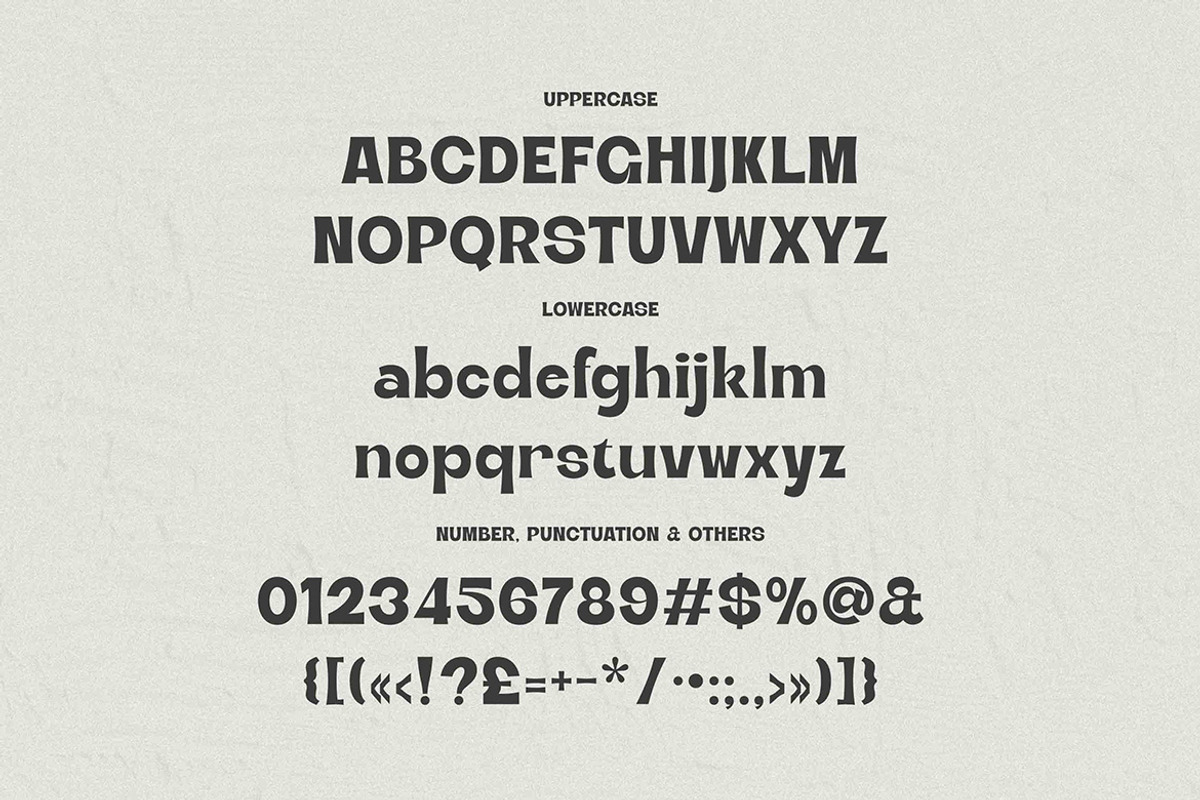 Tirayuna Bold Retro Serif, a Serif Font by Cruzine (Photo 6 of 10)