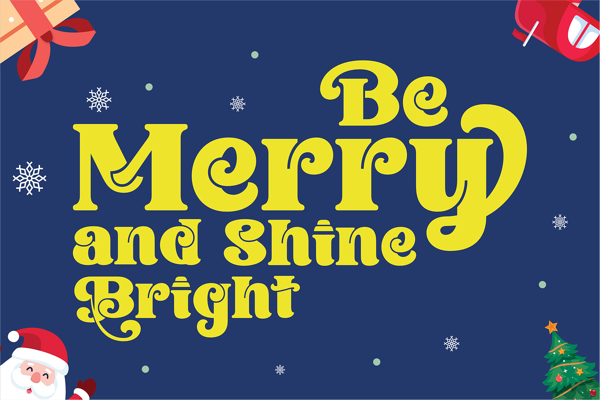 Awesome Christmas, a Serif Font by ahweproject (Photo 6 of 13)