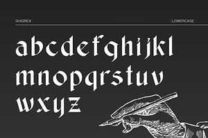 Skigrex Gothic - Blackletter Font