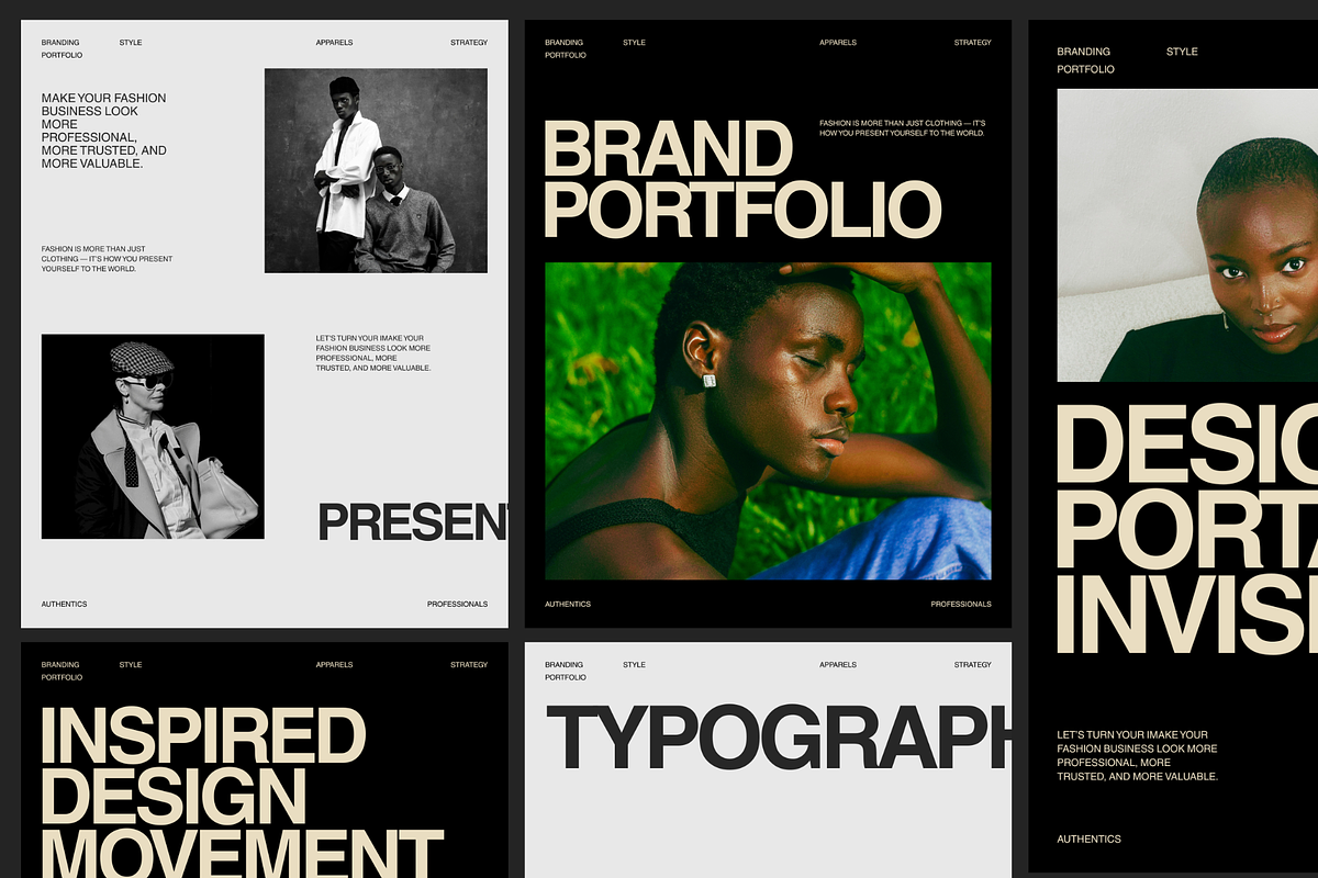 Brand Portfolio Social Media Bundles, a Social Media Template by Creatorism (Photo 6 of 8)