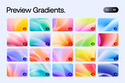 100 Waveblur Gradients Collection, a Texture Graphic by Asylab (Thumbnail 3 of 10)