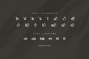 Maghe Elegant Modern Serif Font, a Serif Font by Perfectype (Thumbnail 8 of 8)
