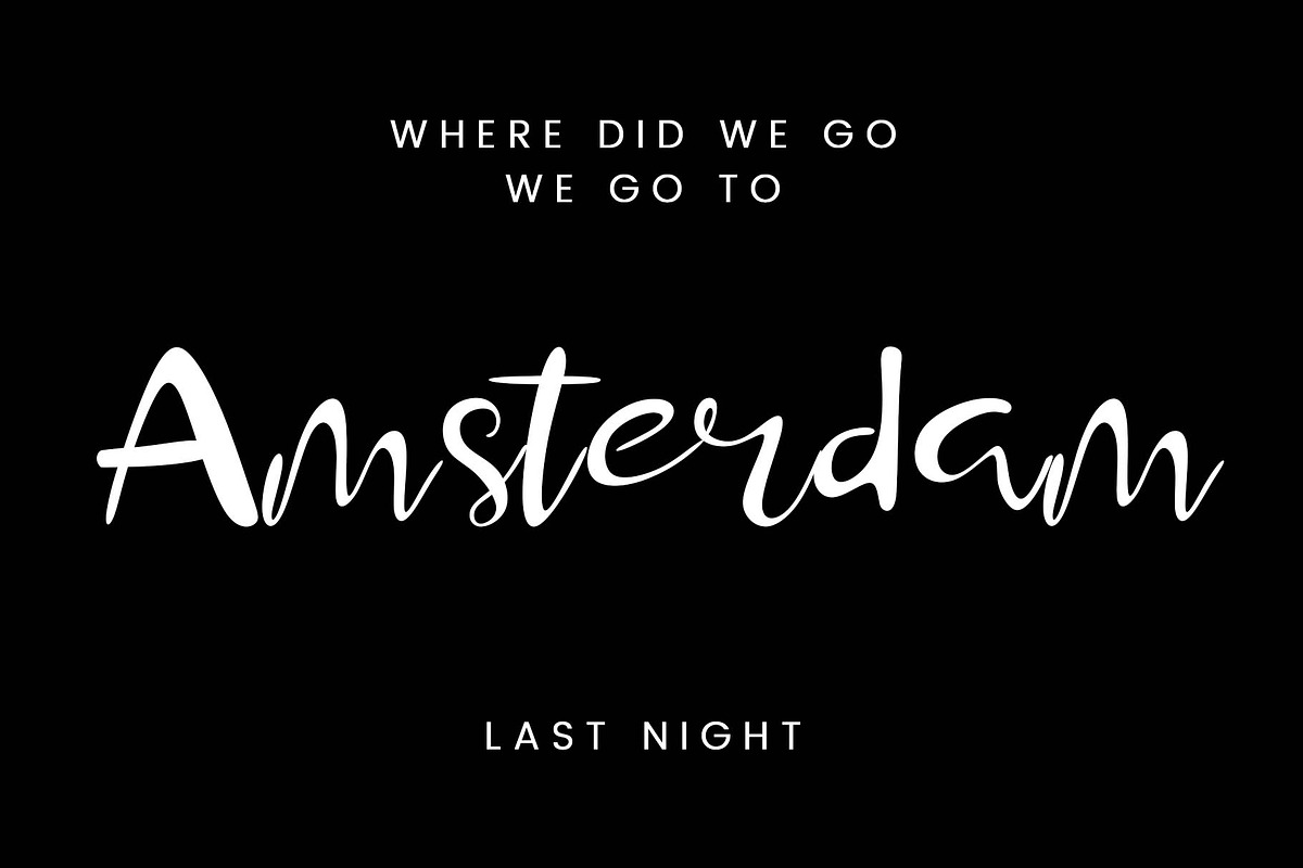 Hamburger Font preview 5