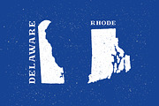 USA 50 States Map Shapes, an Object Graphic by Nocturnal Workspace (Thumbnail 6 of 8)