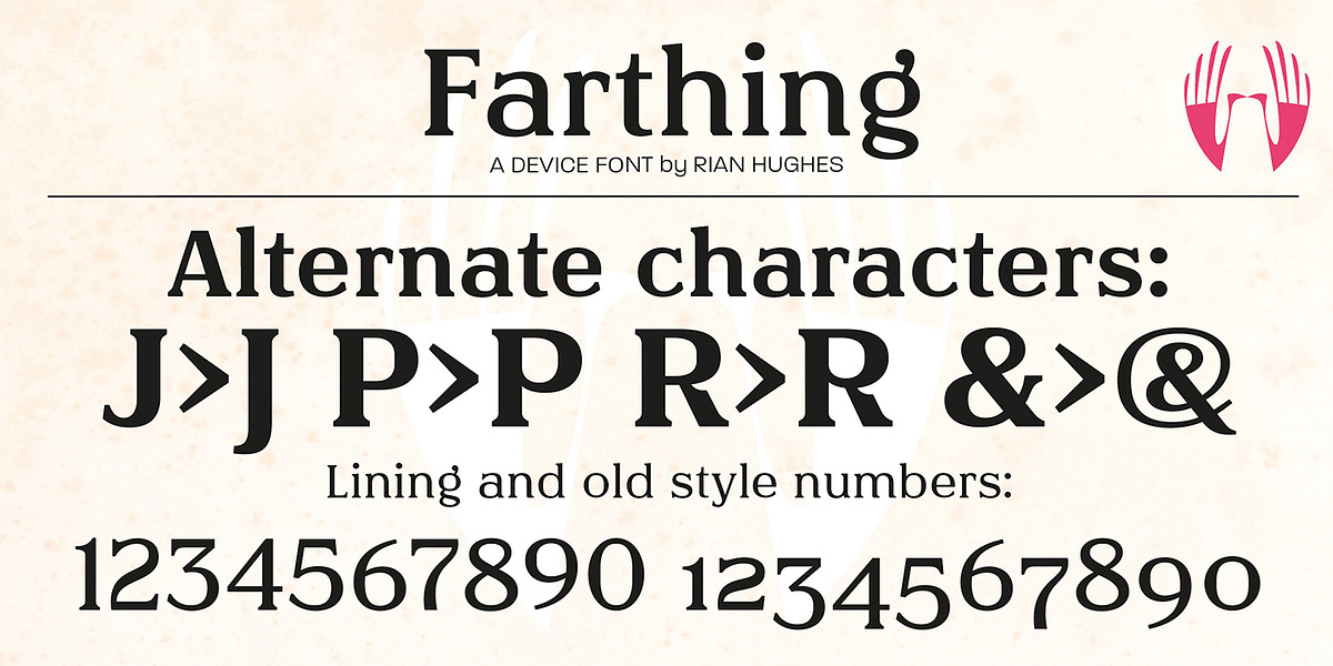 Farthing, a Serif Font by Device (Photo 5 of 7)