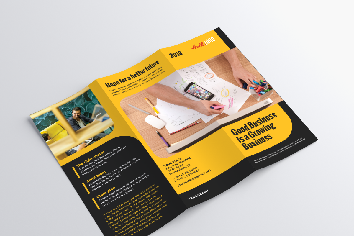 Trifold Brochure, a Brochure Template by graphicalcium (Photo 2 of 4)