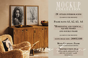Warm Aesthetic Frame Mockup, a Household Mockup by LAMIA DESIGN (Thumbnail 16 of 19)