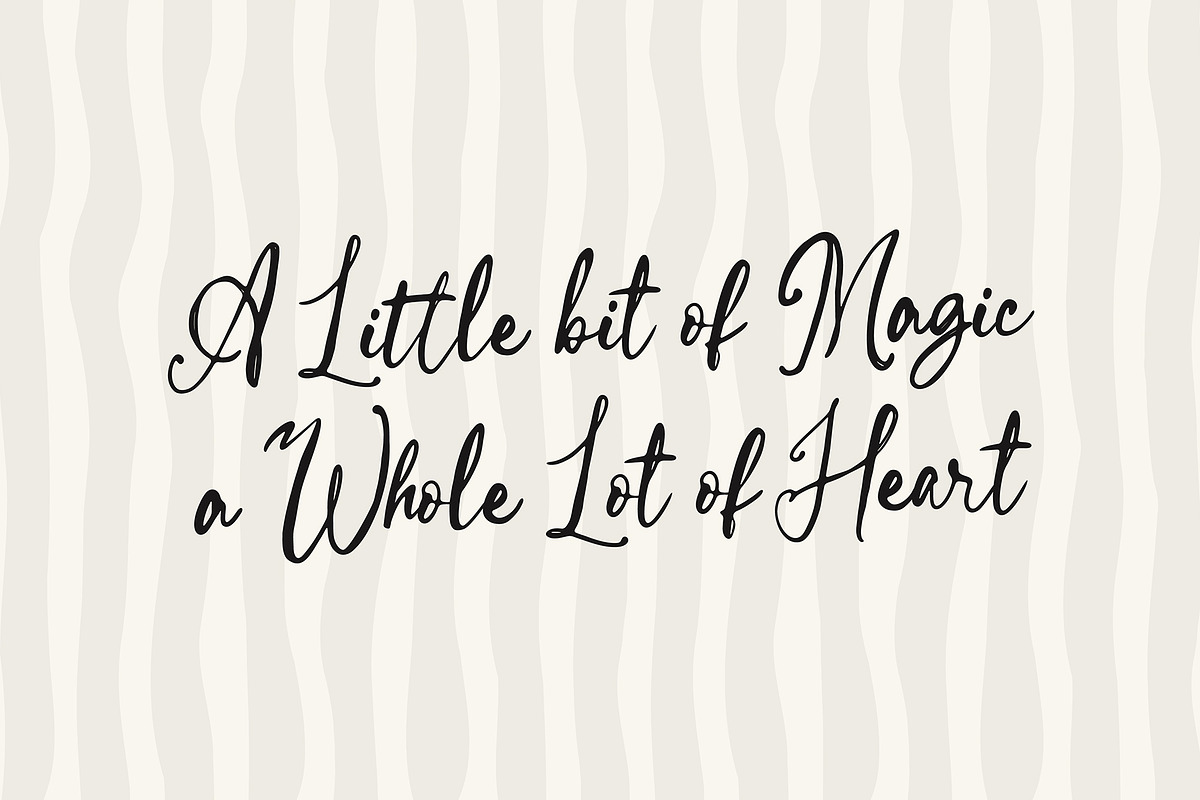 Country Farmland Script, a Script Font by Get Studio (Photo 9 of 10)