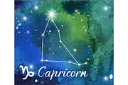 12 Zodiac signs on watercolor, a Texture Graphic by Sunshine Art Shop (Thumbnail 9 of 13)