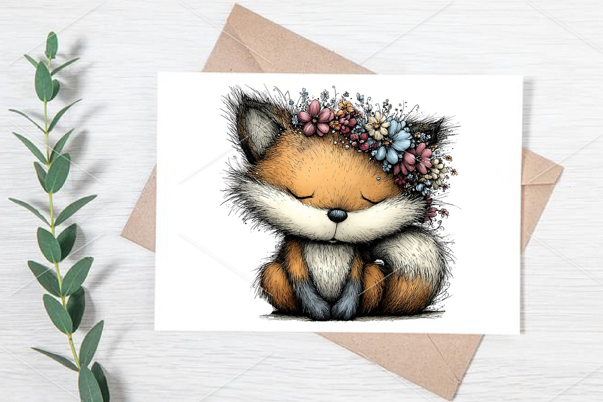 Whimsical Spring Animals Clipart PNG, an Illustration by Canvas Craft (Photo 5 of 7)