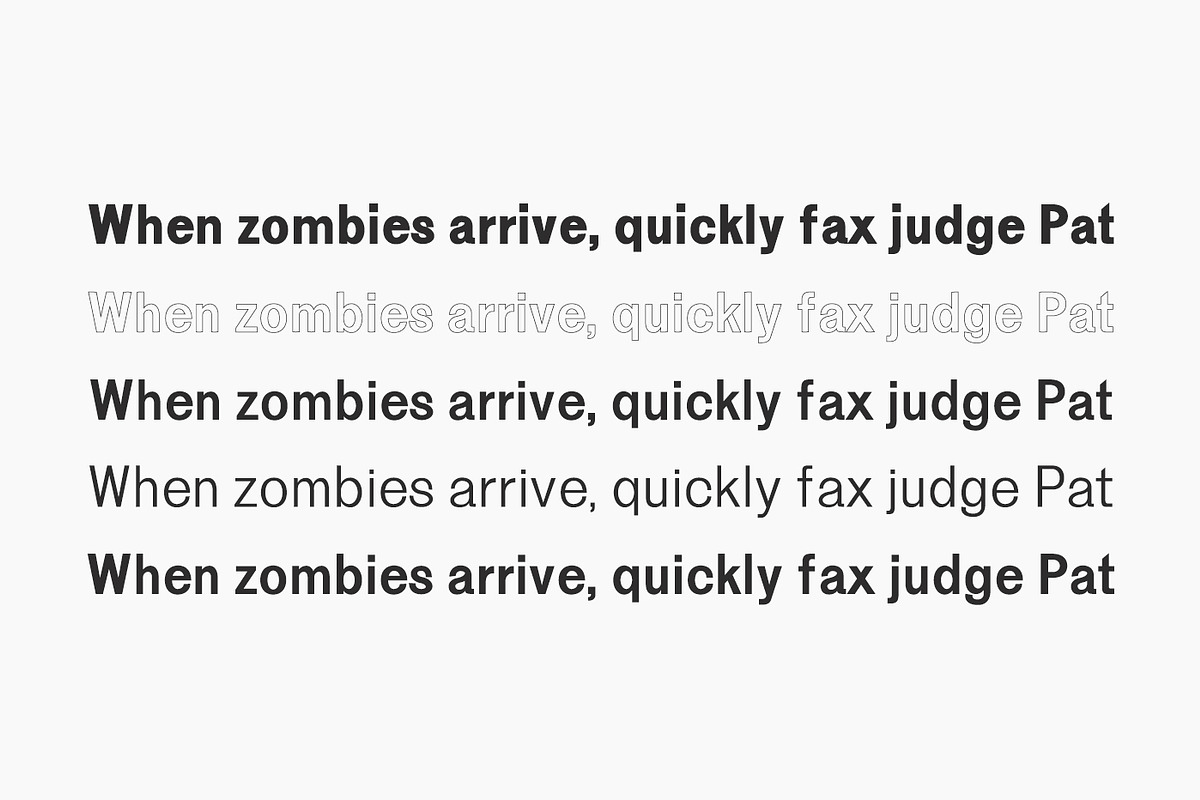 Adriell Sans Serif Fonts Family, a Sans Serif Font by Creativetacos (Photo 7 of 7)