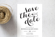 Save The Date SHR336, an Invitation Template by Shafura_Wedding (Thumbnail 2 of 5)