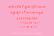 Fierce Femme | Handwritten Font, a Script Font by Luna Studio (Thumbnail 12 of 17)