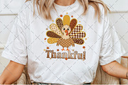 Thankful Turkey Thanksgiving PNG, an Illustration by Craft Nest (Thumbnail 4 of 6)