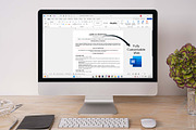 ATS Resume Template in editable word, a Resume Template by Design_Xlab (Thumbnail 3 of 10)