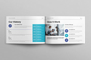 Company Profile Template Landscape, a Brochure Template by E-Type (Thumbnail 4 of 7)
