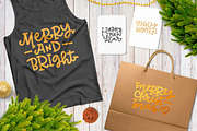 Christmas and New Year Lettering, an Object Graphic by ekzi.letters (Thumbnail 4 of 5)