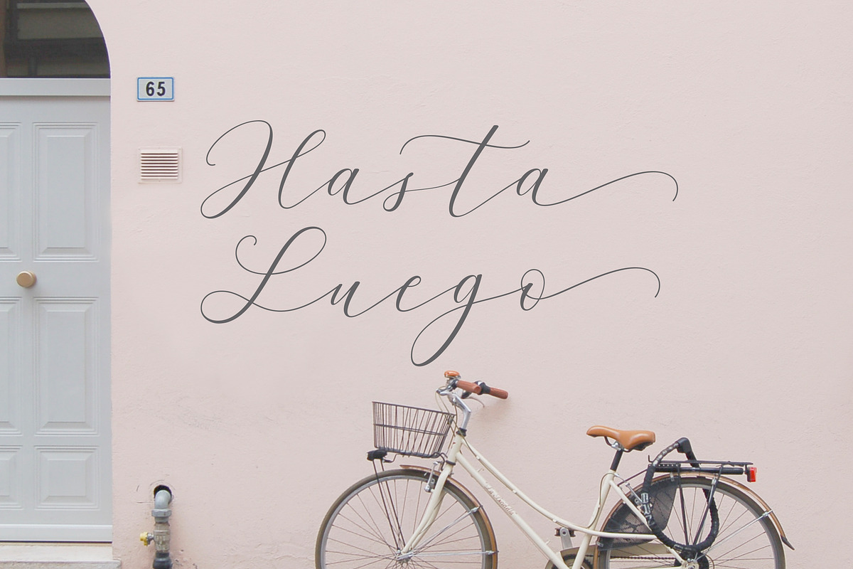 Antara Script Wedding Font, a Script Font by AQR Studio (Photo 9 of 9)