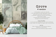 Zeria watercolor abstract wall mural, a Wallpaper Graphic by Timofi Art (Thumbnail 13 of 19)