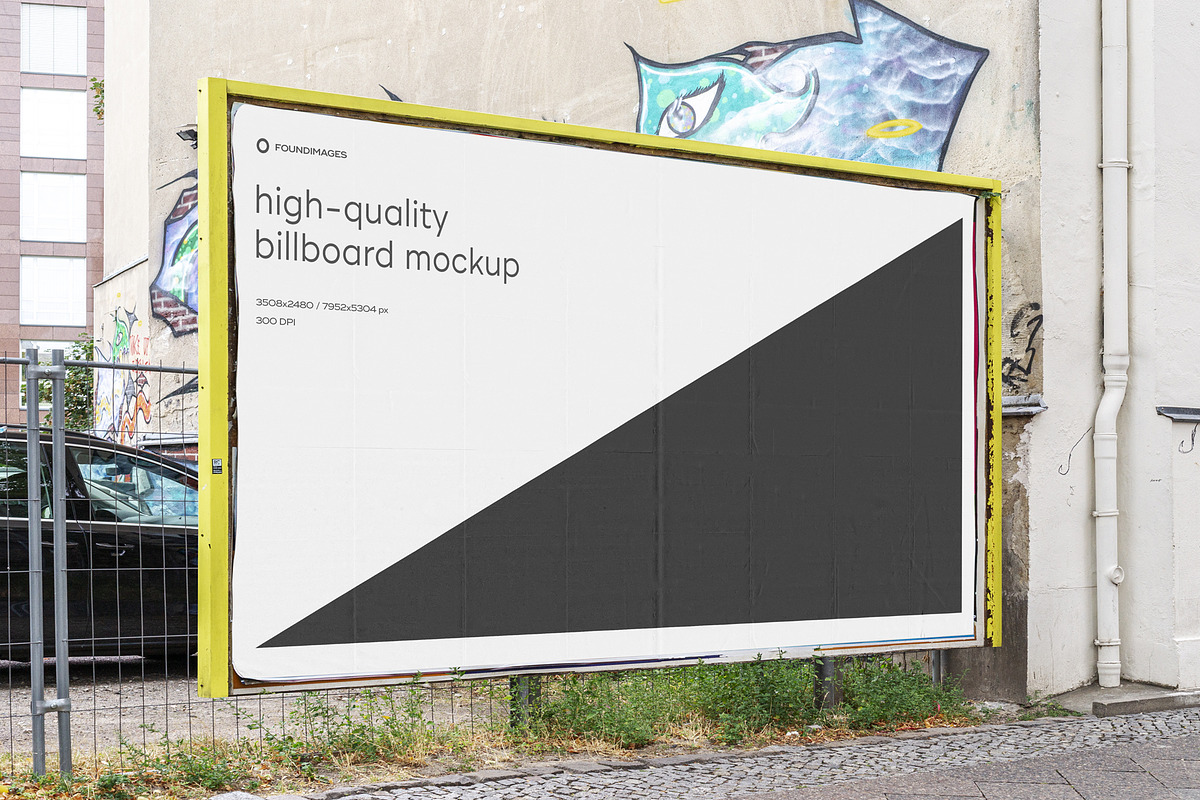 Billboard Mockup Template Bundle, a Print Template by FoundImages (Photo 28 of 36)