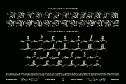 Blink Round Typeface, a Blackletter Font by alit design (Thumbnail 6 of 20)