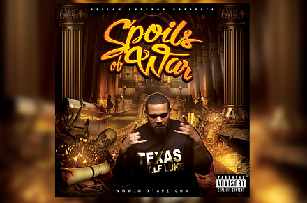 Mixtape Covers Art - Spoils Of War