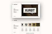 XURBT Brand Guideline Presentation, a Presentation Template by GoldenPixelStudio (Thumbnail 10 of 10)