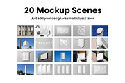 Signage Mockups vol.4 - Flag Mockups, an Advertising Mockup by MockupForest (Thumbnail 2 of 10)