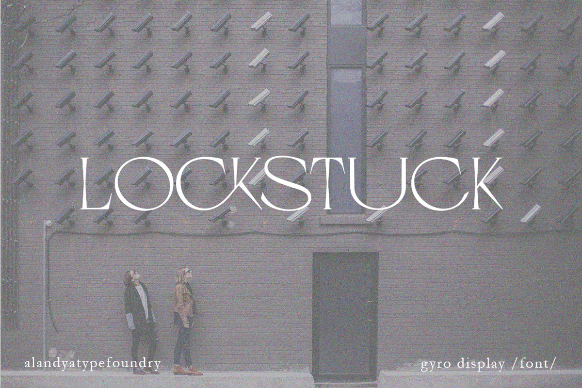 Gyro Serif Display, a Serif Font by Alandya TypeFoundry (Photo 12 of 12)