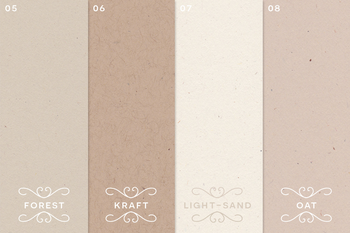 12 Recycled Paper Textures preview 4