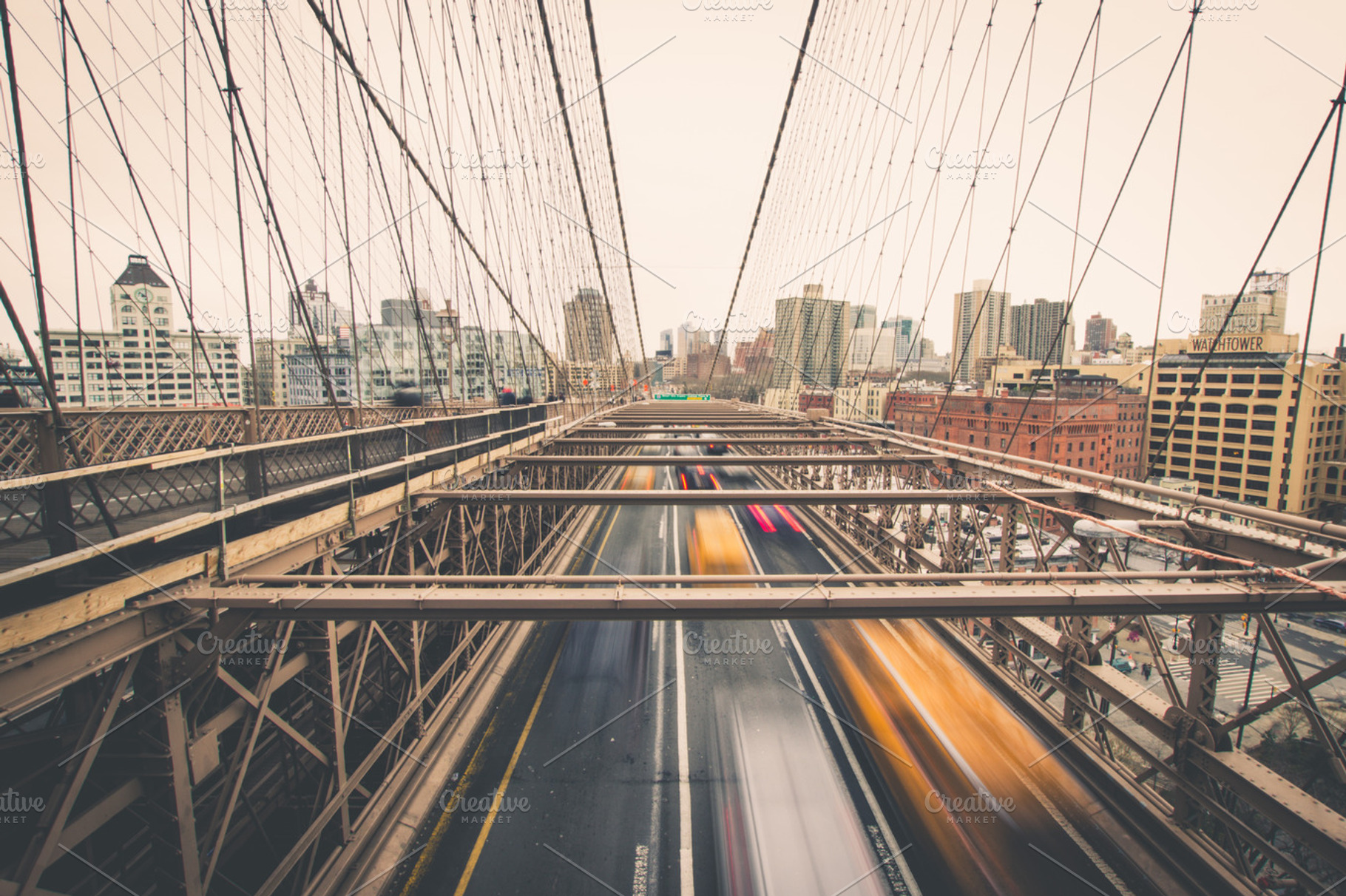 Brooklyn bridge featuring brooklyn bridge, brooklyne, and bridge, an Industrial Photo by north.