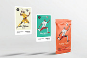Premium Trading Cards Mockup, an Advertising Mockup by DesignRushMarket (Thumbnail 5 of 14)